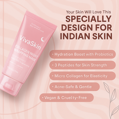 Korean Collagen Night Wrapping Peel Off Mask