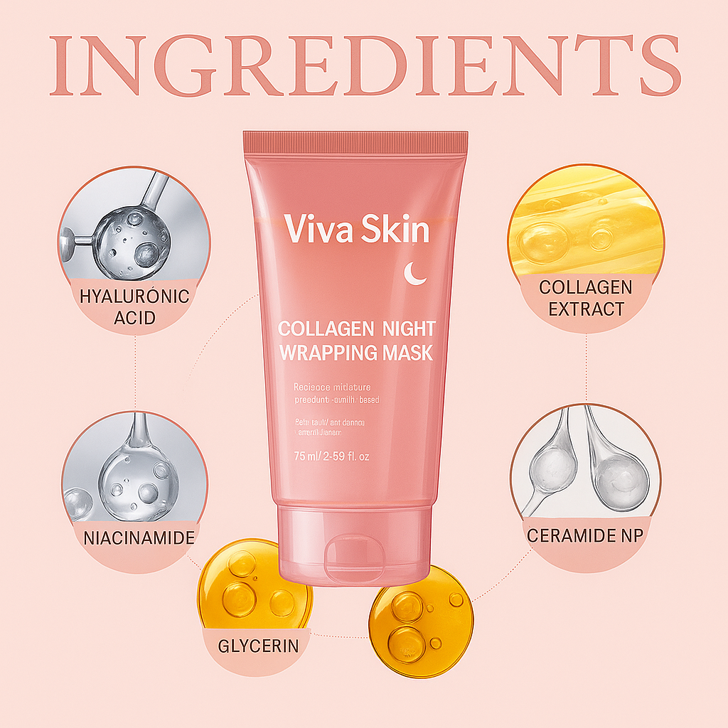 Korean Collagen Night Wrapping Peel Off Mask