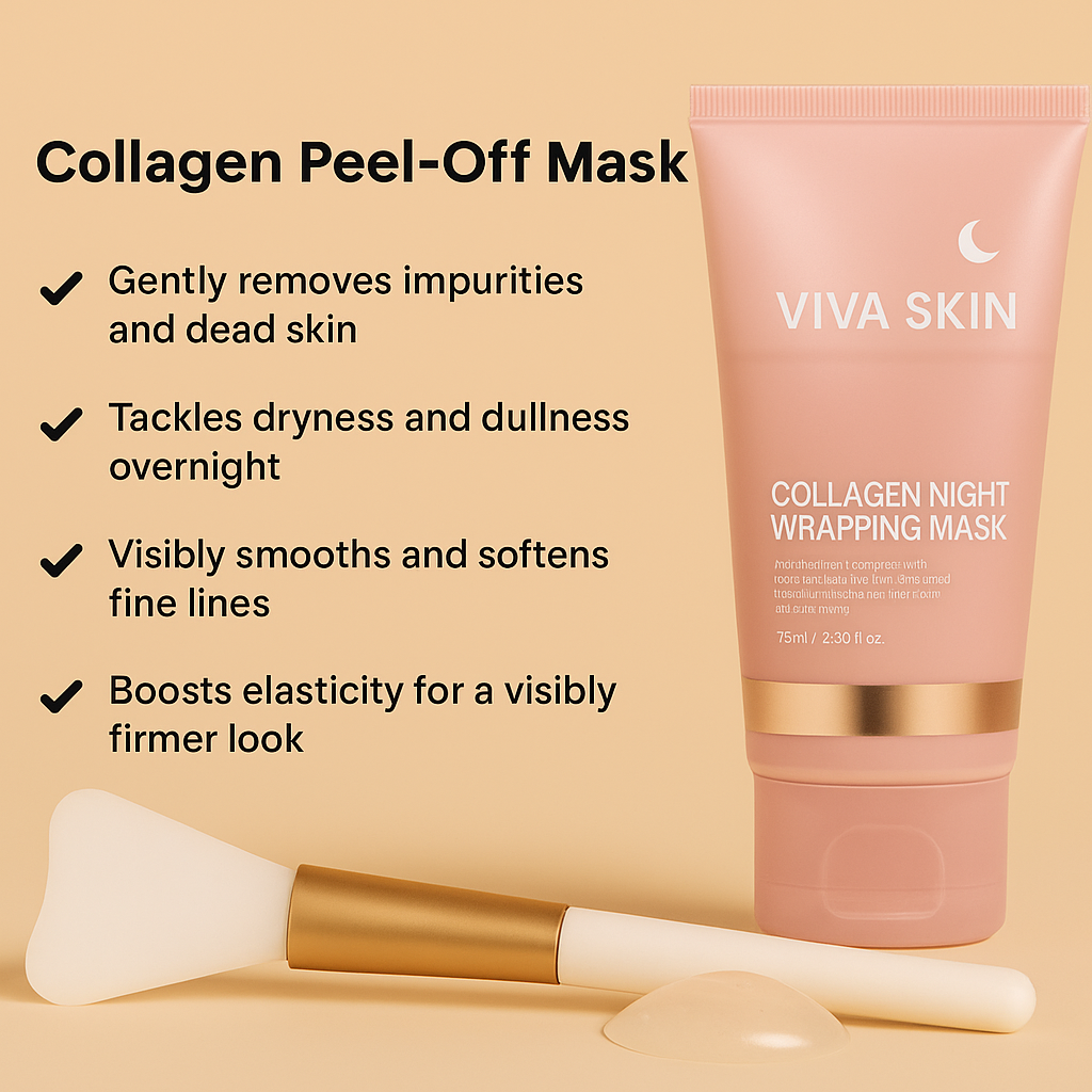 Korean Collagen Night Wrapping Peel Off Mask
